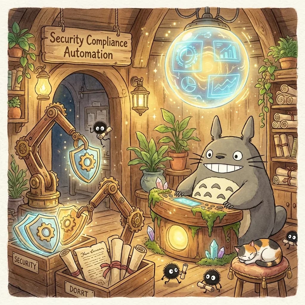 Beveiliging compliance automatisering: bewijsverzameling en controlemonitoring automatiseren