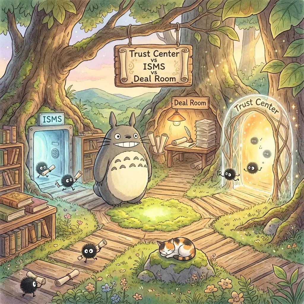 Trust Center vs. ISMS vs. Deal Room